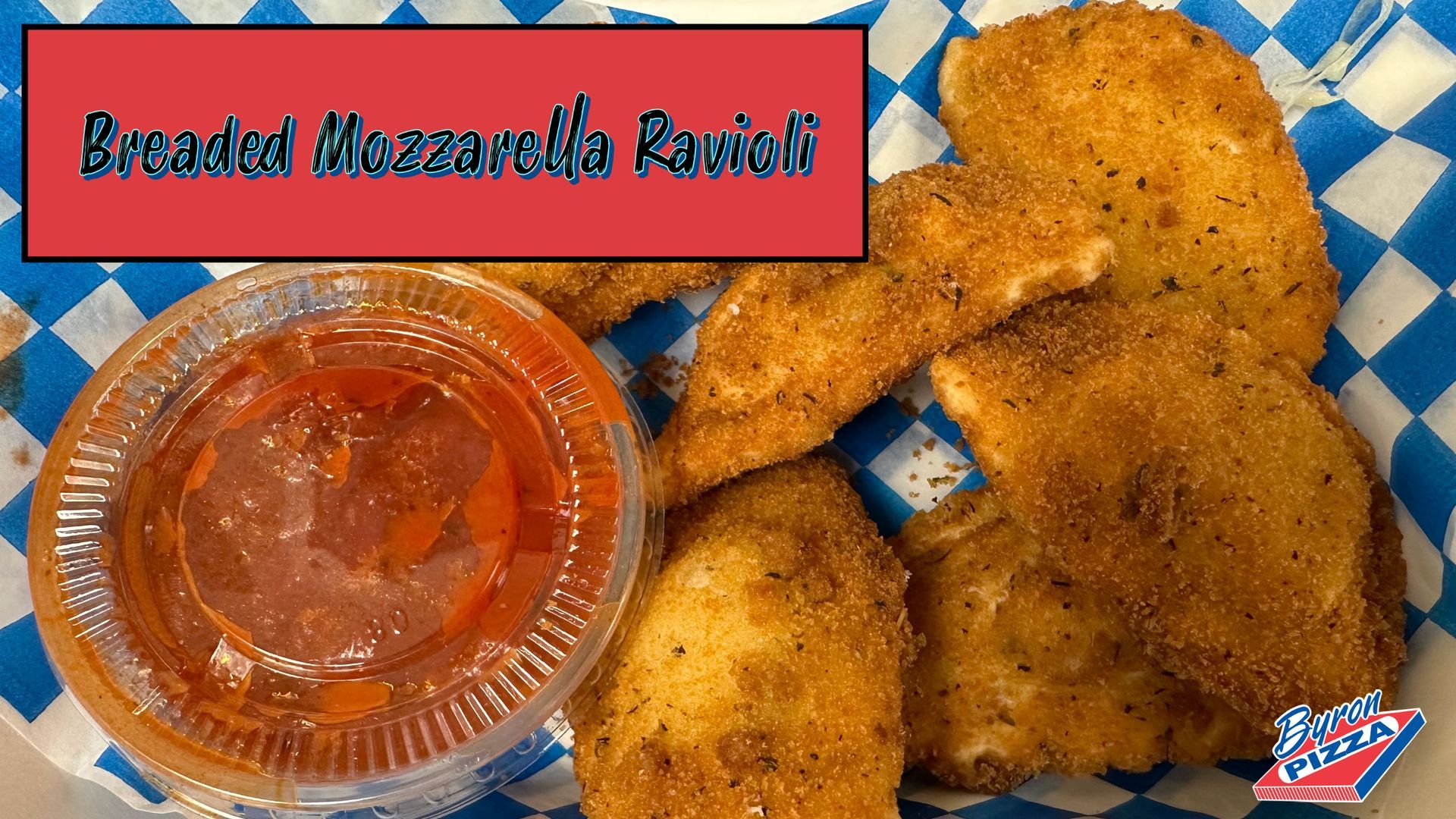 Breaded Mozzarella Ravioli