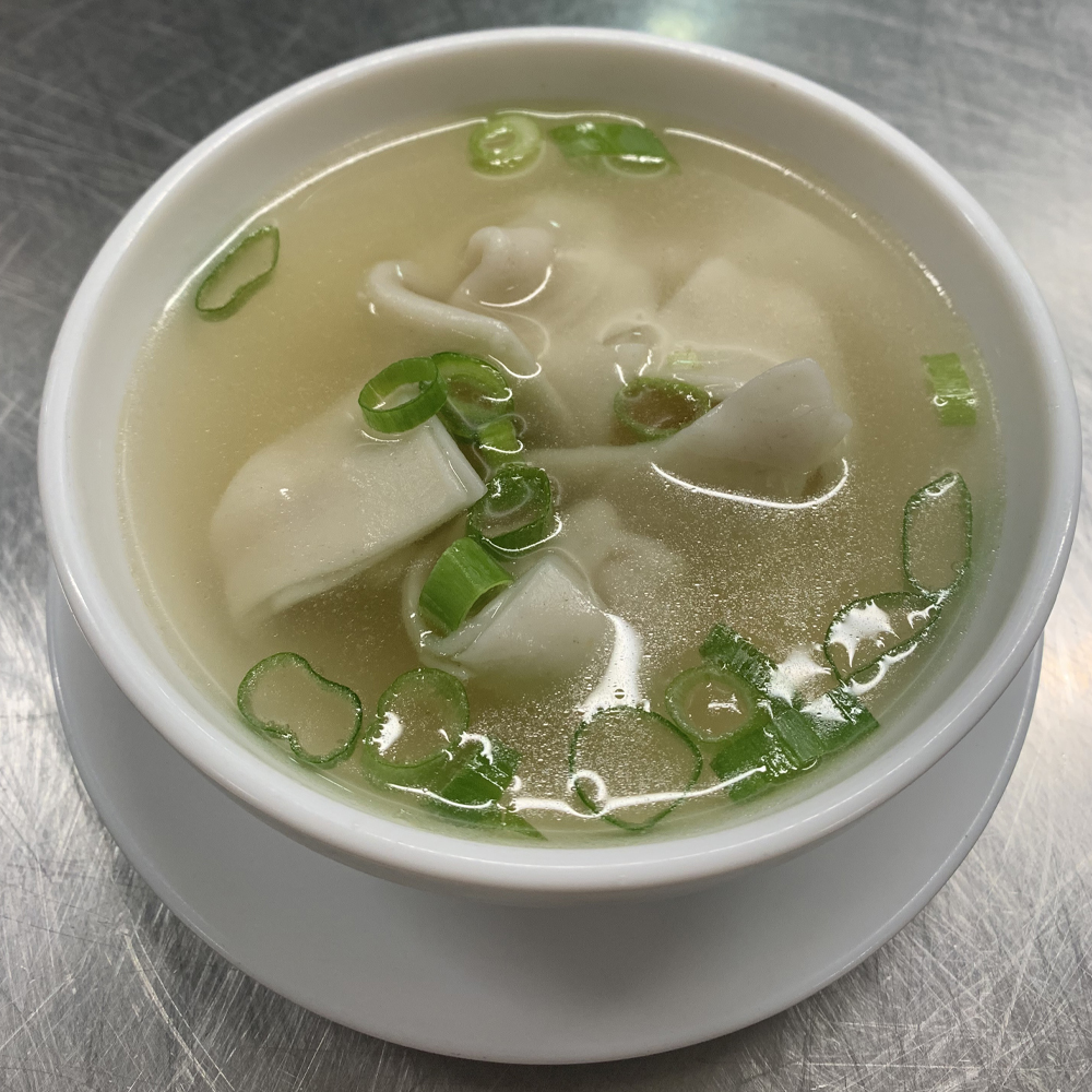 Wonton soup with BBQ pork from Chinatown Restaurant, London ON