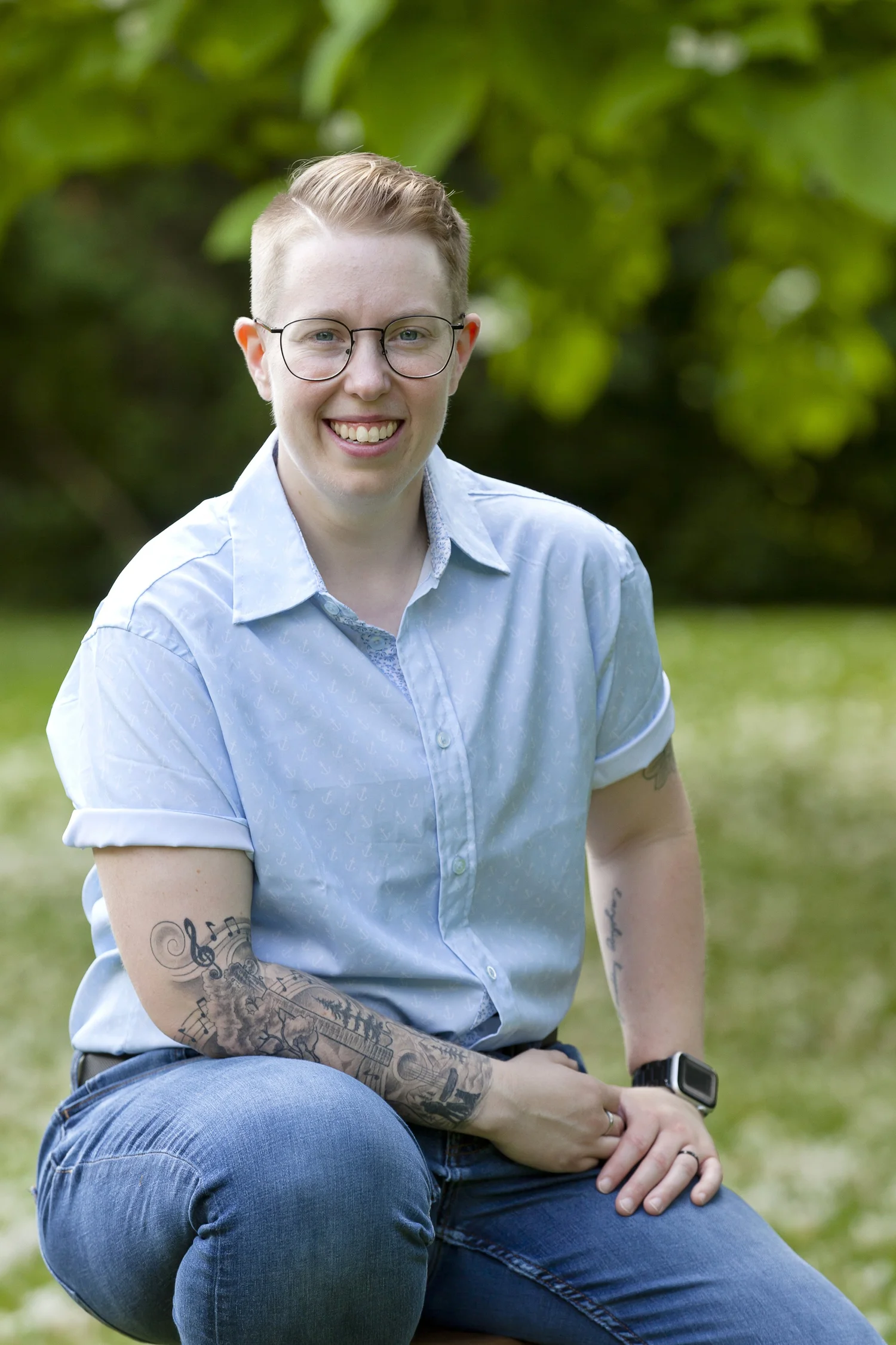 Jess Dickie at Connections Music Therapy