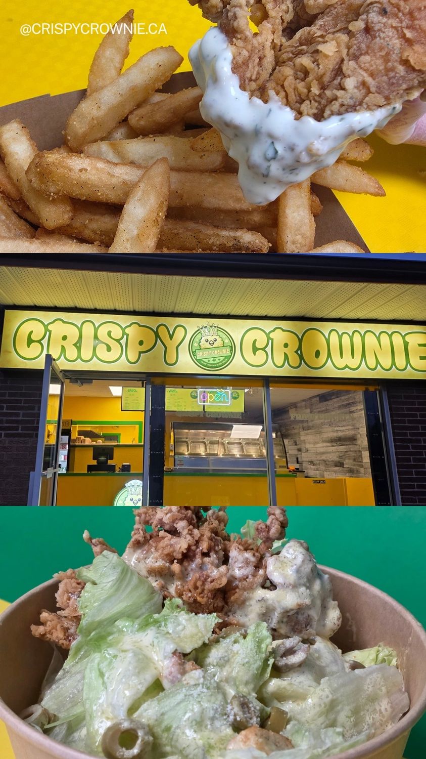 Crispy Crownie Fried Chicken