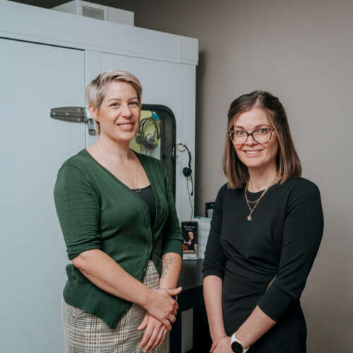 Andrea and Megan, Dunn Audiology