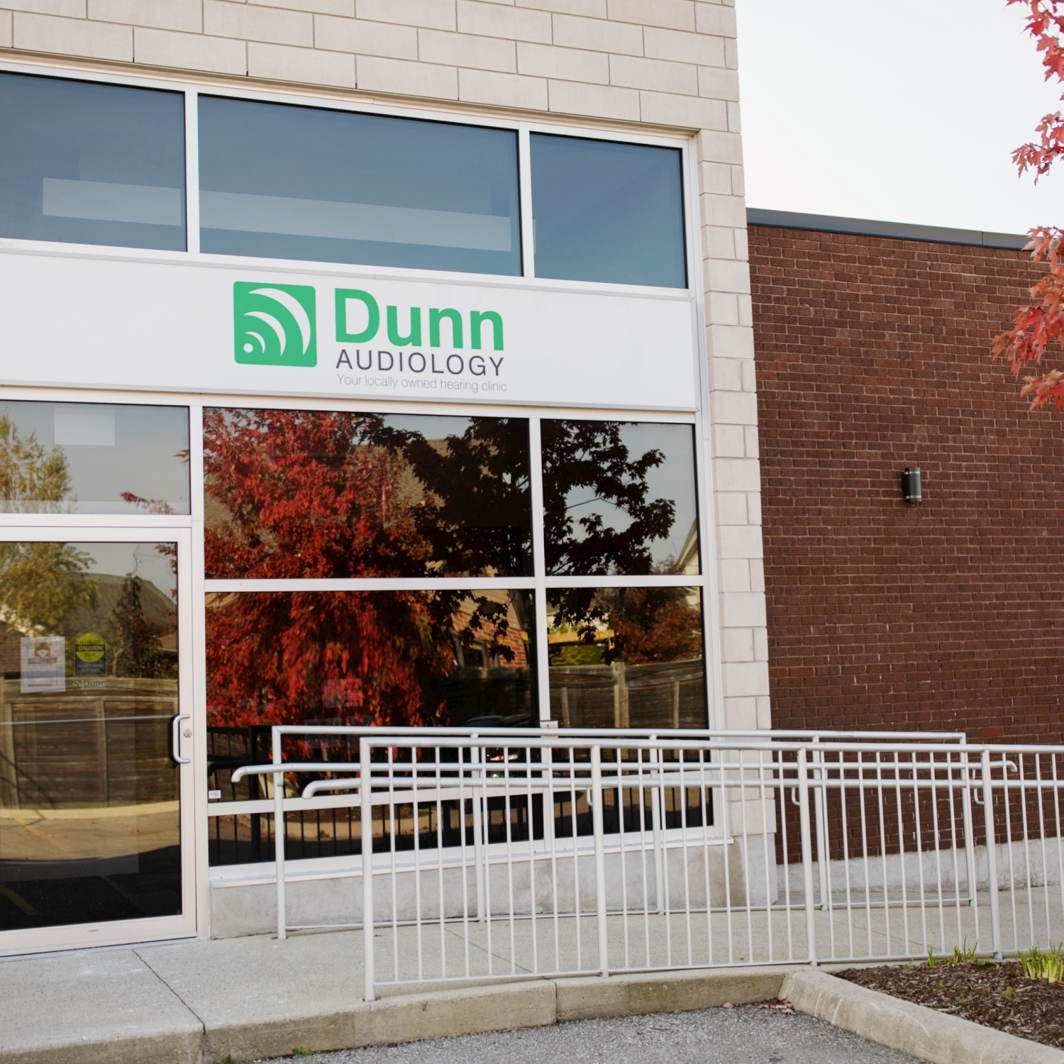Inside the Dunn Audiology clinic, London ON