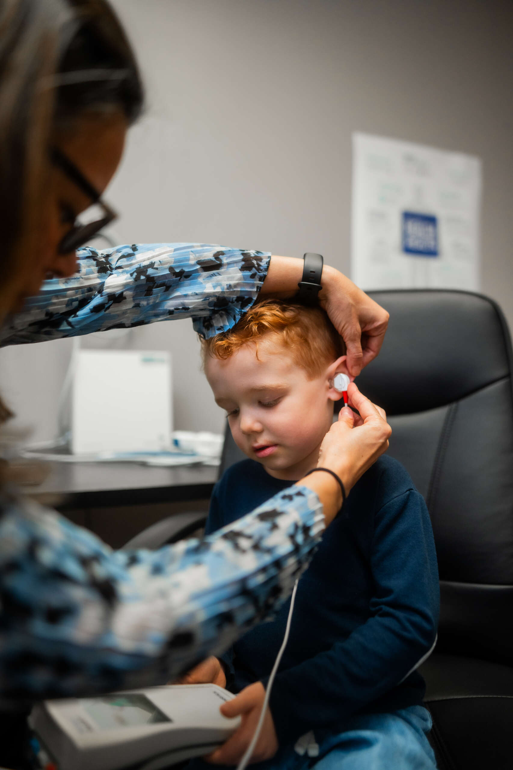 The Dunn Audiology team at work