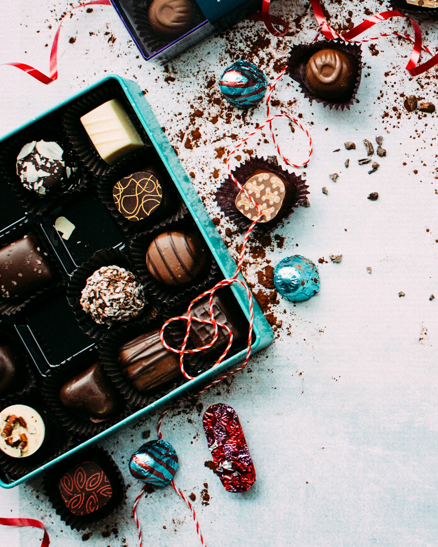 A box of Forrat's handcrafted chocolates in Byron, London ON