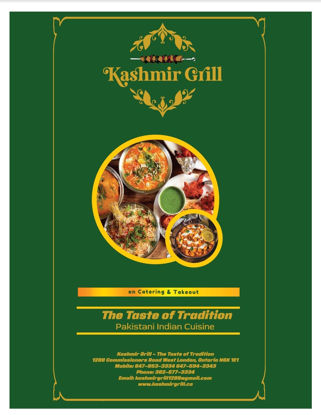 Kashmir Grill, the taste of tradition