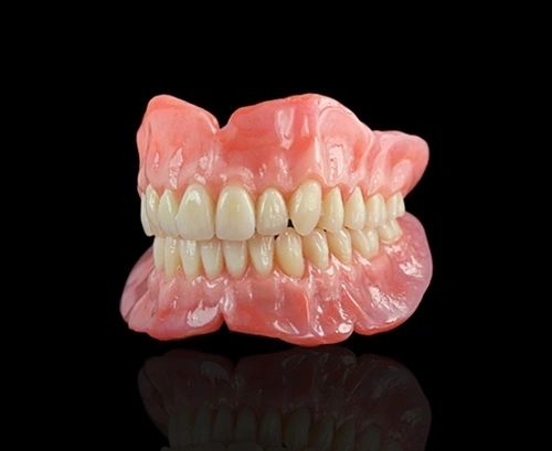 Complete dentures crafted at London West Denture Clinic