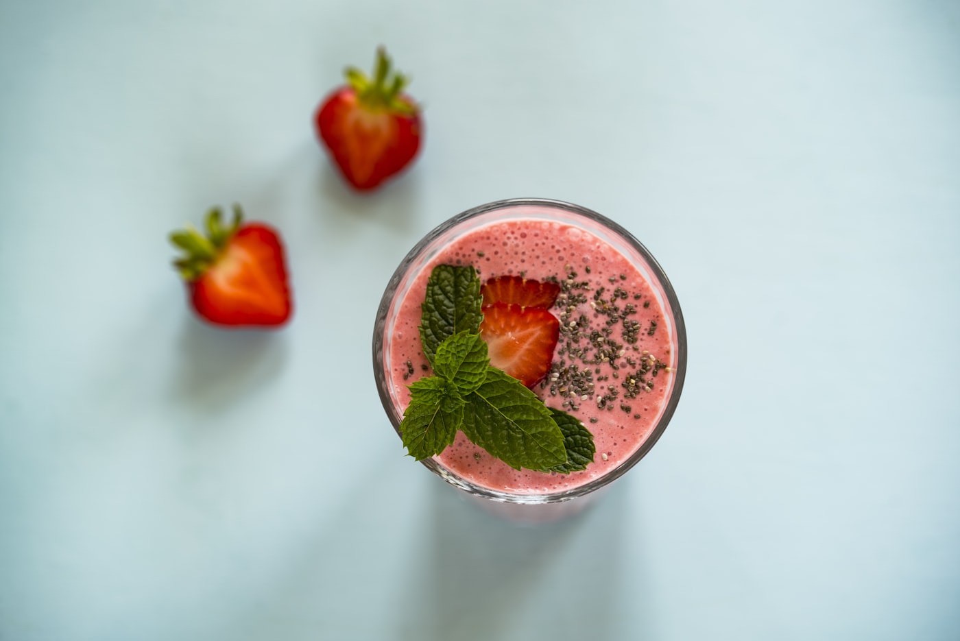 Smoothies at The Green Earth Cafe, London ON