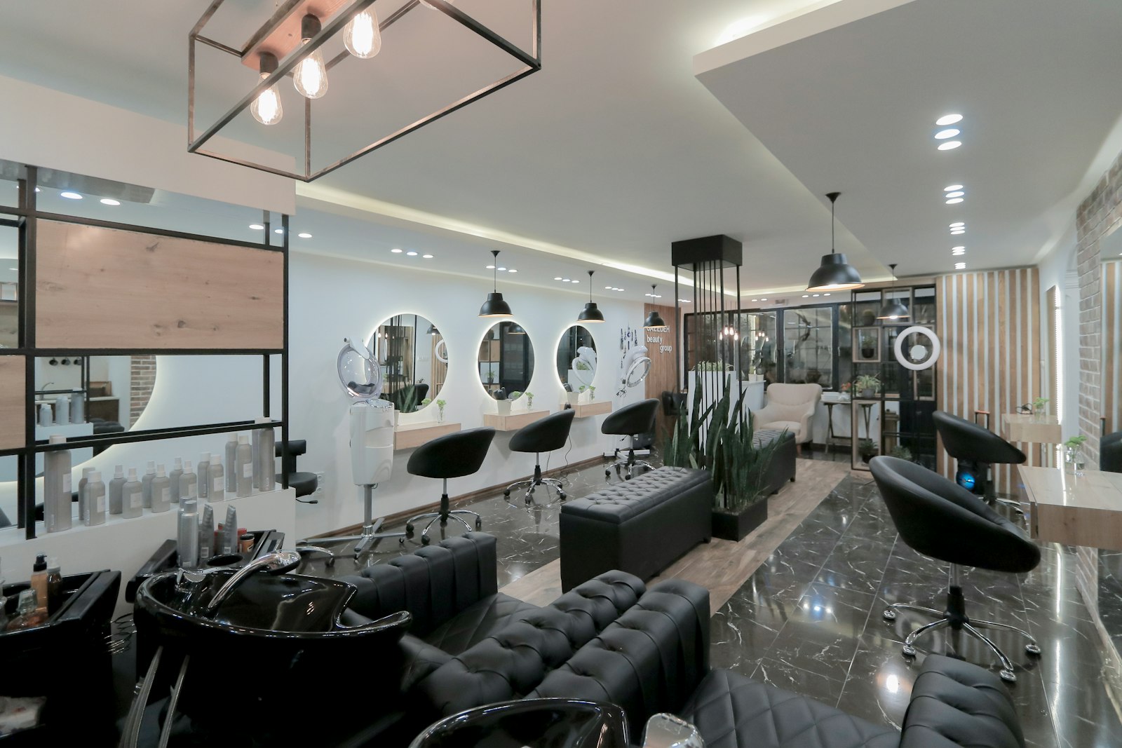 The Penthouse Salon interior, Hyde Park London