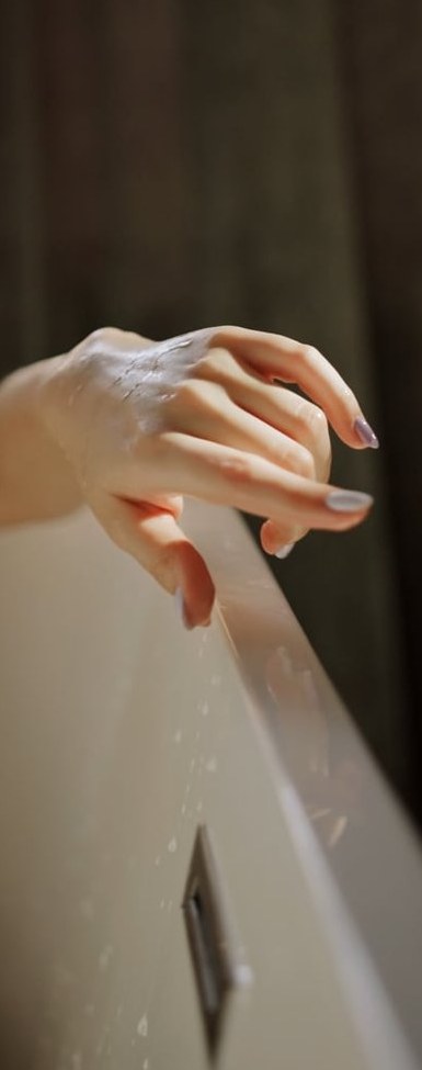 Soft mauve manicure at Zenn Nail Bar