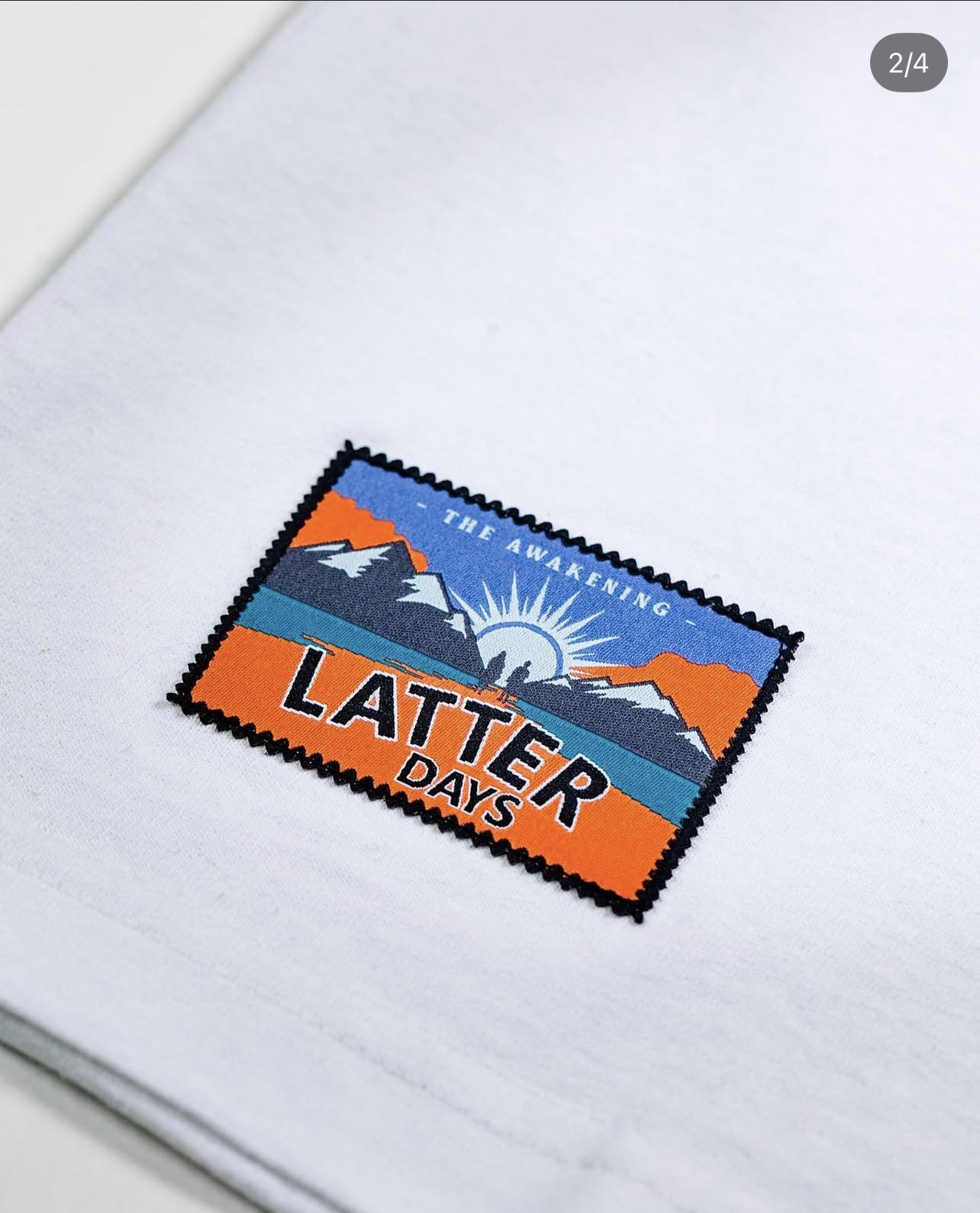 Awakening capsule stamp print.